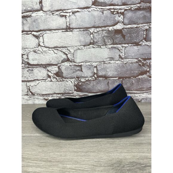 Rothy's The Loafer Black Fabric Round Toe Knit Flats Shoes Women Sz 7M US/37.5EU - Picture 10 of 16